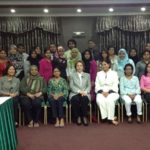 With participants in the Maldivian program (2012)